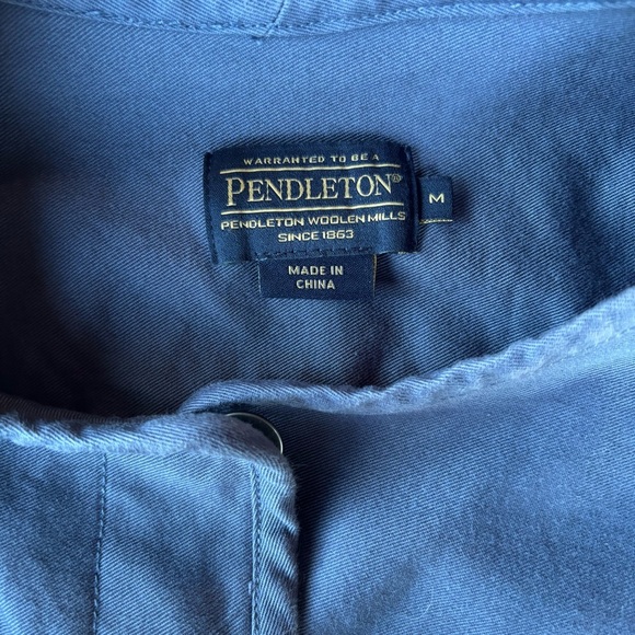 Pendleton Women's Utility Jacket in Deep Blue - Picture 2 of 4